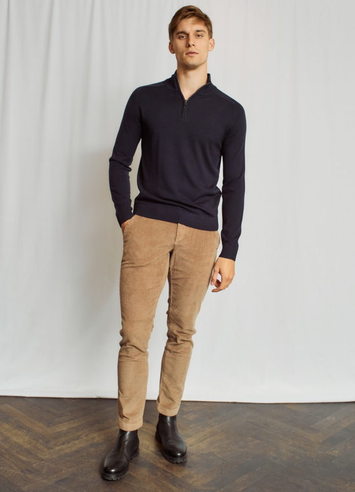 Bruun & Stengade Zip Neck Regular